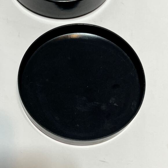 Hand Crafted Otagiri Vtg  Japan Coaster lacquer Set Of 4 & container Asian pics - Picture 6 of 12